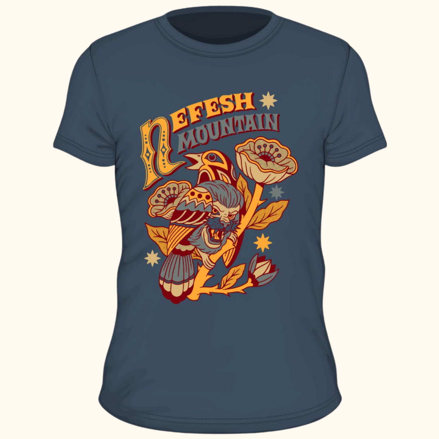 Nefesh Mountain - Sparrow Tee (Indigo)
