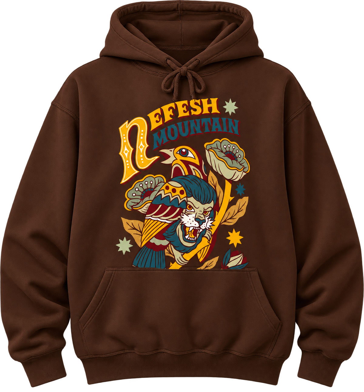 Sparrow Hoodie - Brown