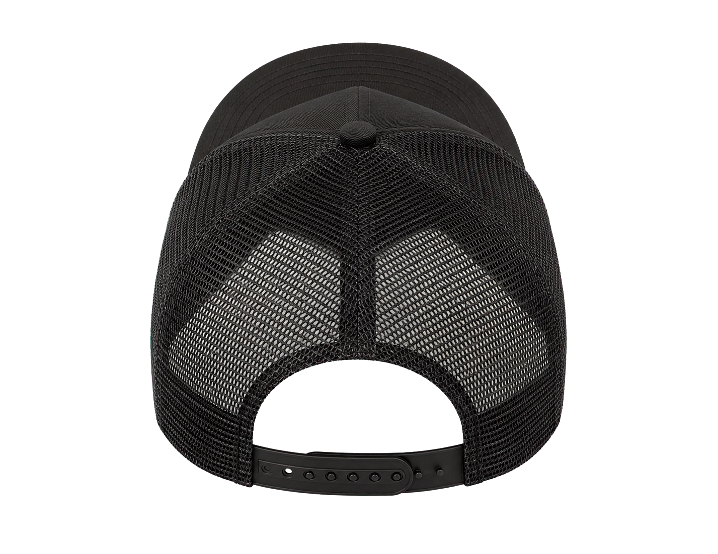 Logo Trucker Hat - Black